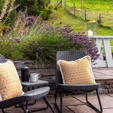 Hilltop View With Hot Tub Brecon Luaran gambar