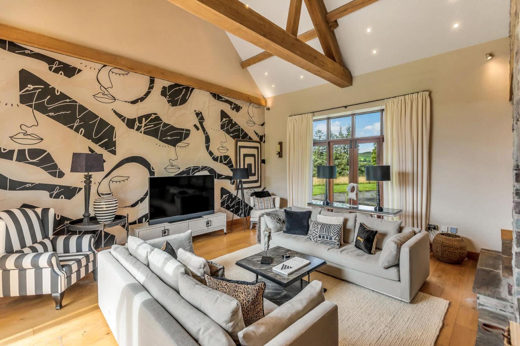 Hilltop View With Hot Tub Brecon Luaran gambar