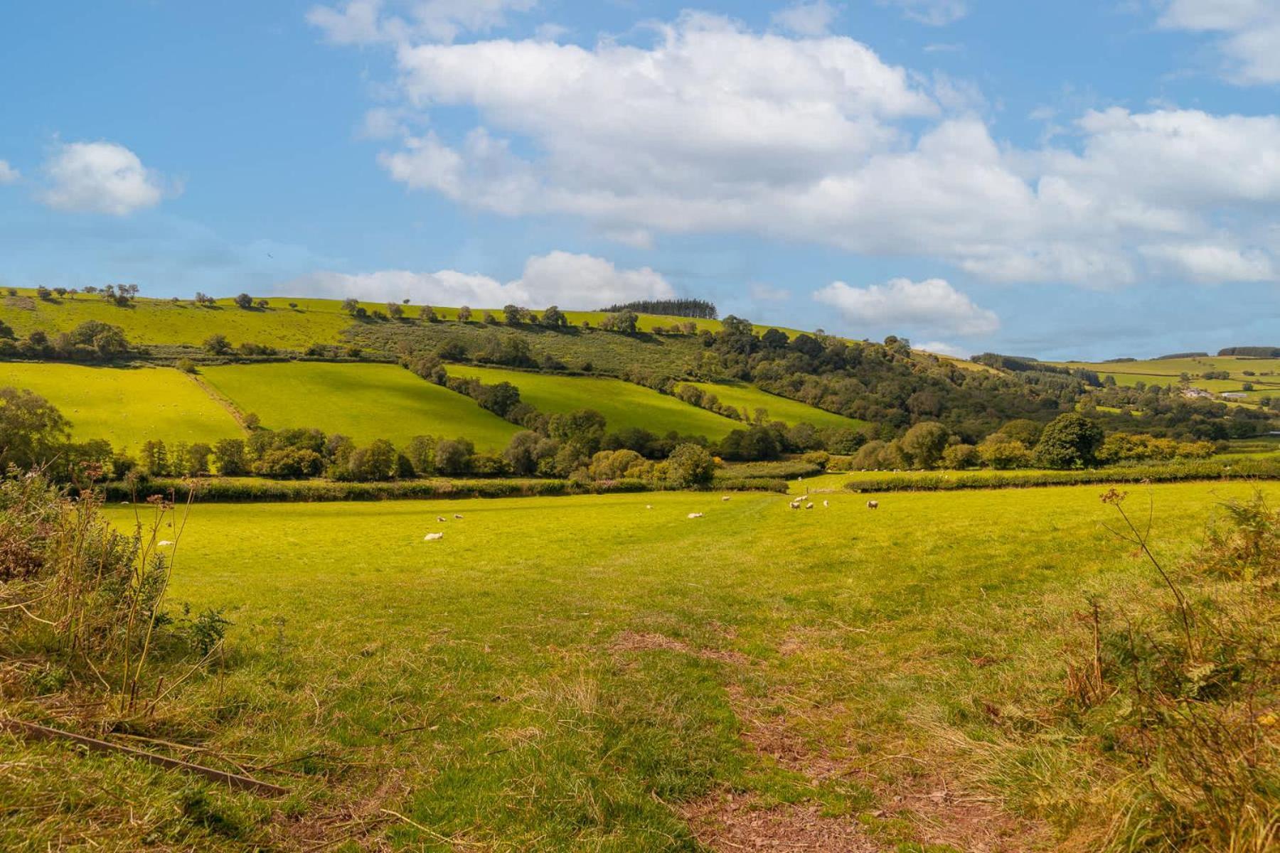 Hilltop View With Hot Tub Brecon Luaran gambar