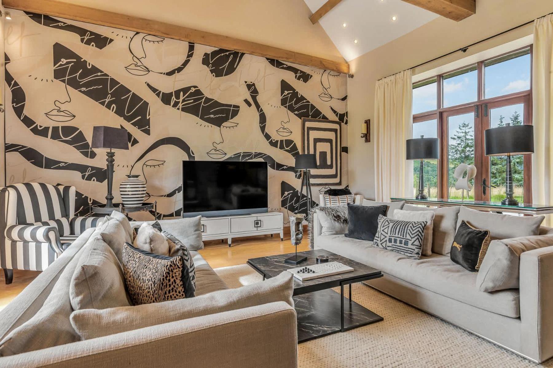 Hilltop View With Hot Tub Brecon Luaran gambar